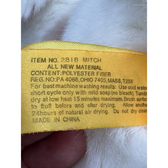 24K Polar Puff SPECIAL EFFECTS White Puppy Dog Cute Plush 1994 ASPCA - Picture 7 of 10